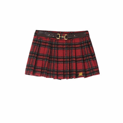 Women's Short Skirt Preppy Style