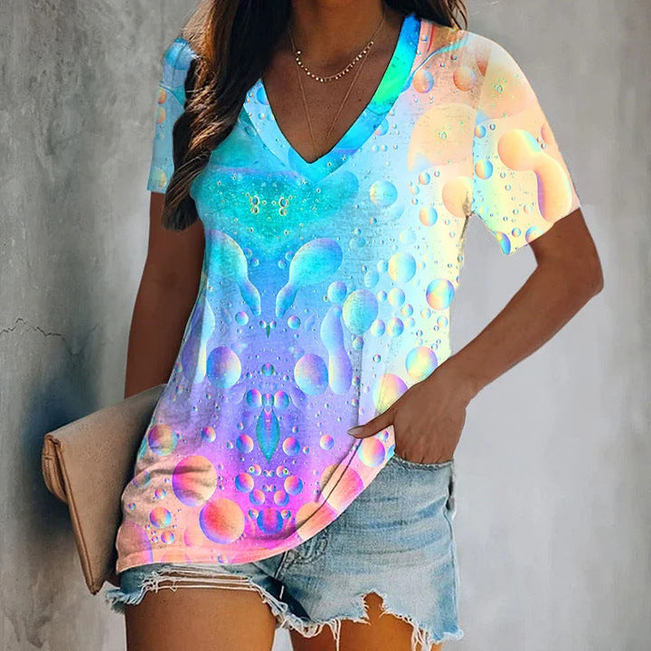 3D Printed Loose Short Sleeve