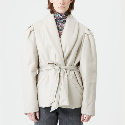 Women's Lapel Cotton-padded Coat