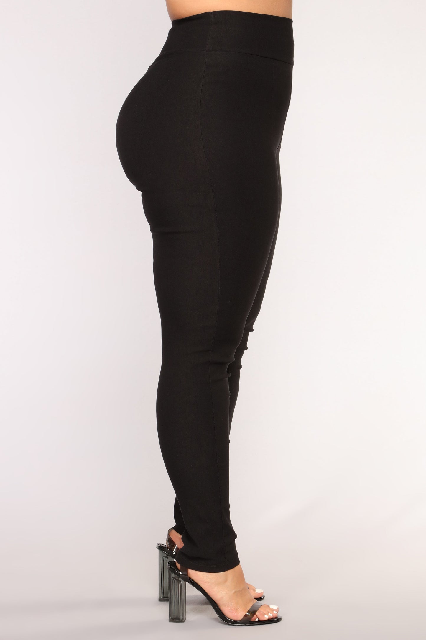 Venetian High Rise Pants - Black