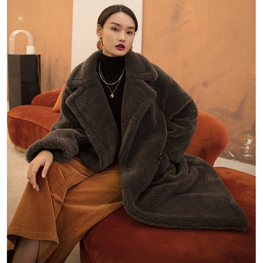 Elegant Warm Coat For Woolen Coat Women