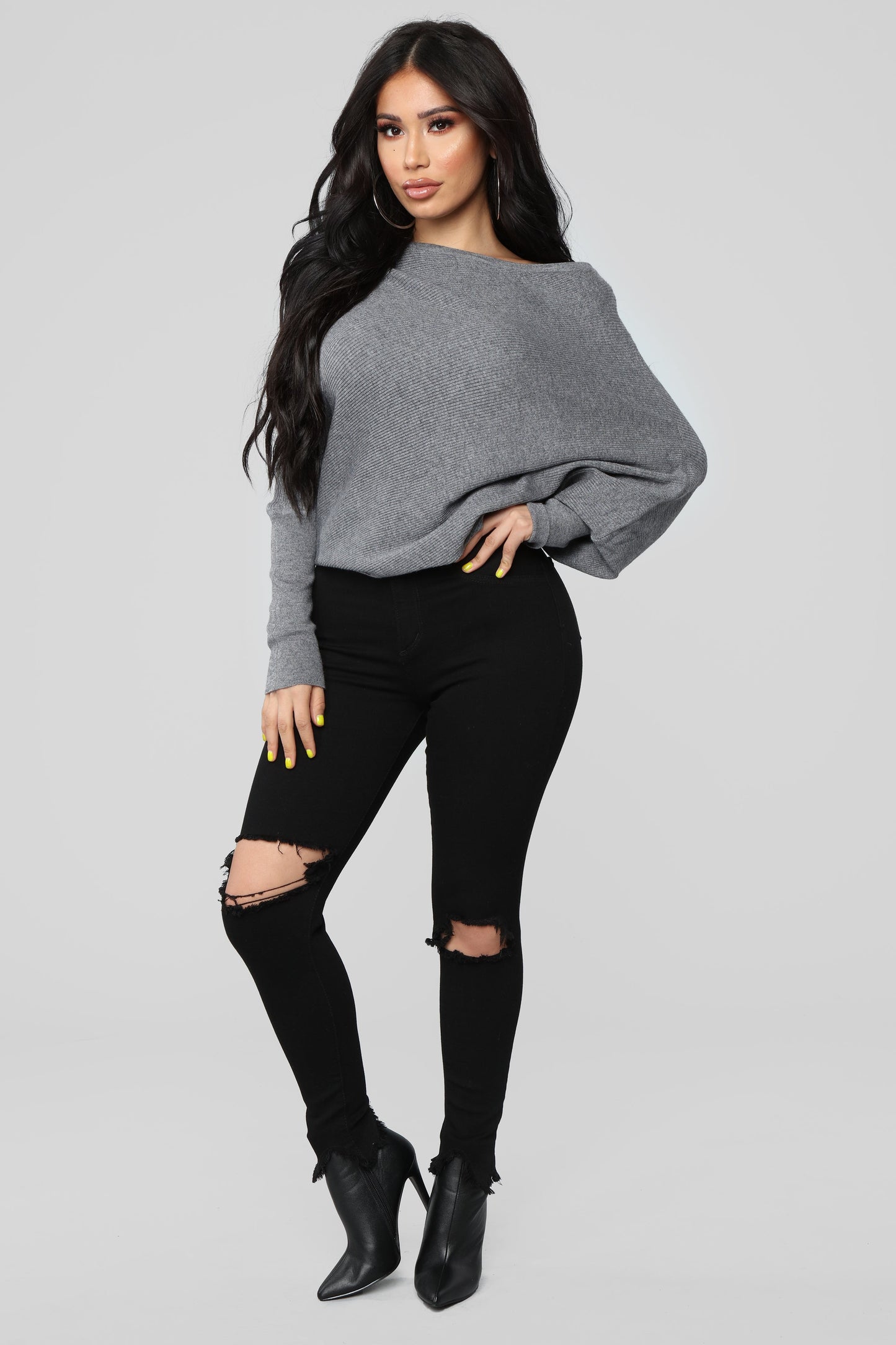 Karly Sweater - Grey