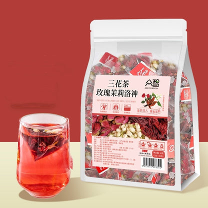 Sanhua Tea Rose Jasmine Roshen Tea Independent Packaging