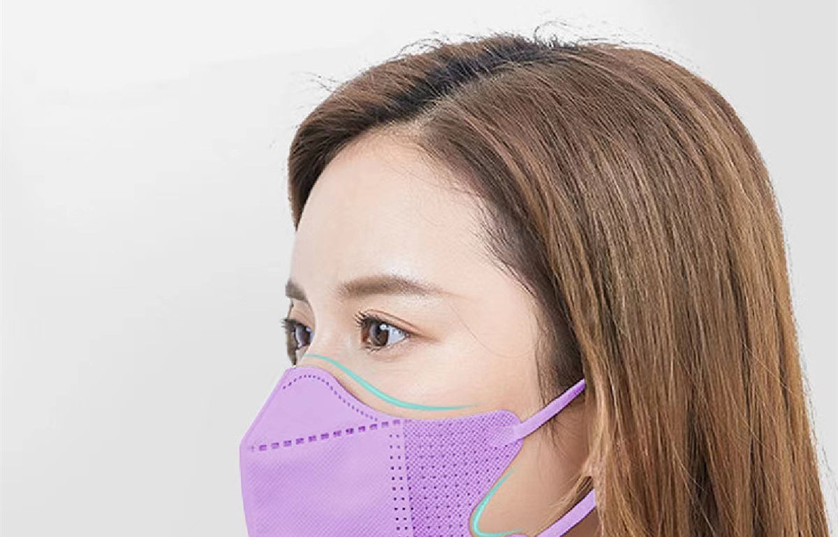 Comfortable 3-layer Thin Disposable Breathable Face Mask