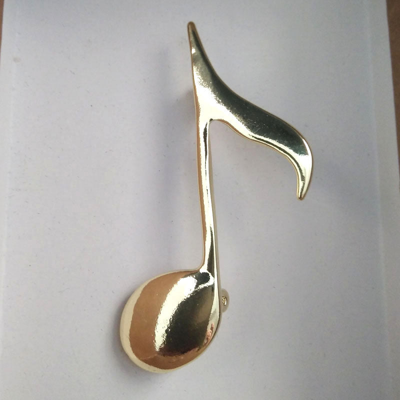 Musical Note Simple Atmospheric Natural Pin Brooch