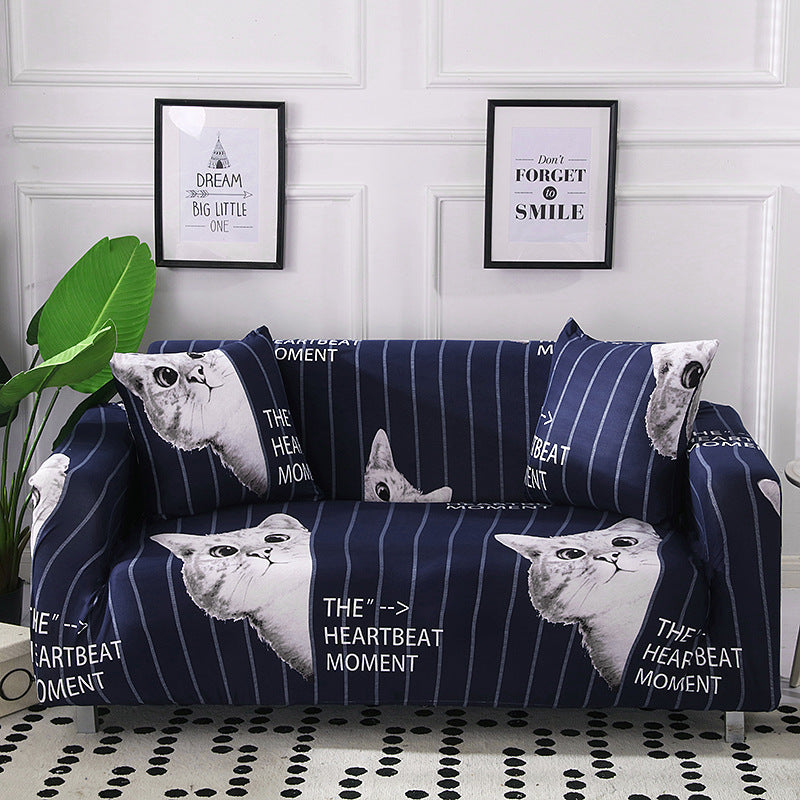 Printed sofa cushion sofa cover sofa cover