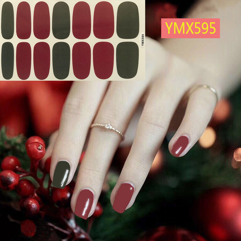 Christmas nail stickers