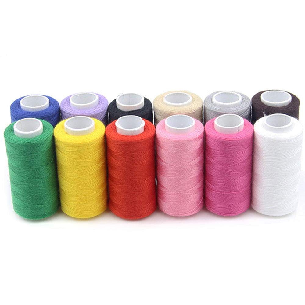 Boxed 12-color hand sewing thread