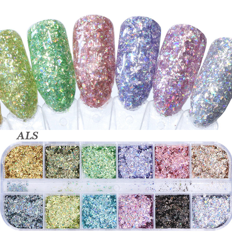 Nail polish glitter