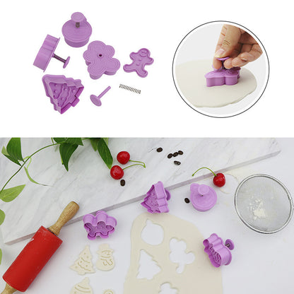 Three-dimensional biscuit mold baking household tools