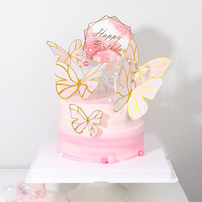 Paper cake decoration