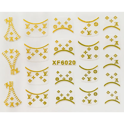 Nail Waterproof Hot Stamping Sticker