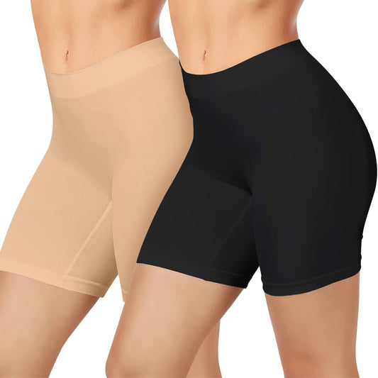 Leggings de seguridad deportivos de cintura alta con contracción abdominal sin costuras para mujer de talla grande, antiexposición