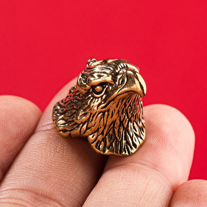 Brass Personality Retro Eagle Hand Strap EDC Pendant