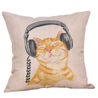 ADORABLE CAT PILLOW COVERS