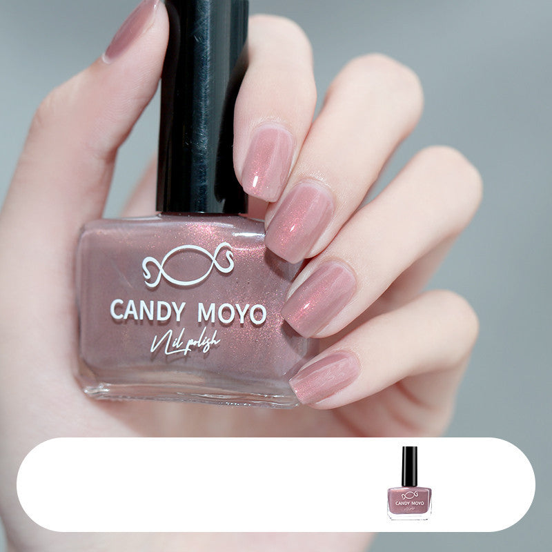 Esmalte de uñas CandyMoyo gratis, de secado rápido, duradero, sin desprendimientos, nuevo color, blanco otoño e invierno 1