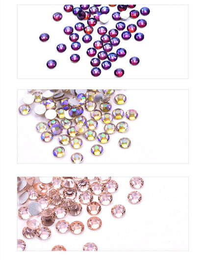 Glass Rhinestone Nail Art Rhinestone Jewelry