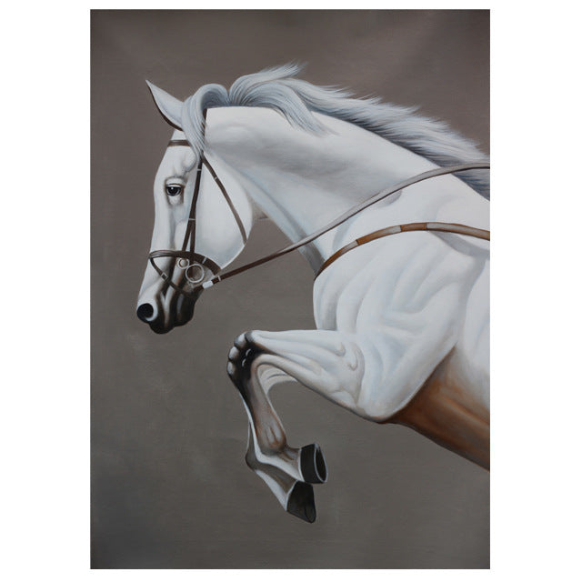 Galloping Horse Art Canvas Painting