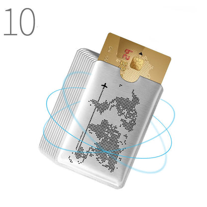 Anti-Magnetic Tin foil Anti-Degaussing Card Holder