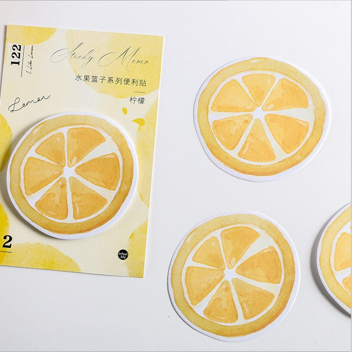 Fruit Shape Cute And Creative Memo Pad