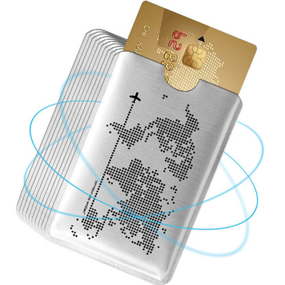 Anti-Magnetic Tin foil Anti-Degaussing Card Holder