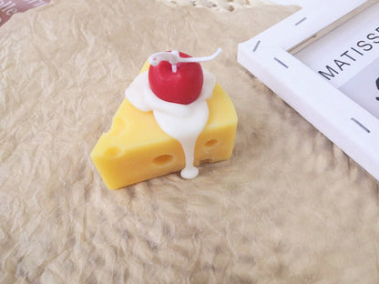 Cheese Scented Candle Sweet Bedroom Decoration Shooting Props Girlfriends Hand Gift Ins