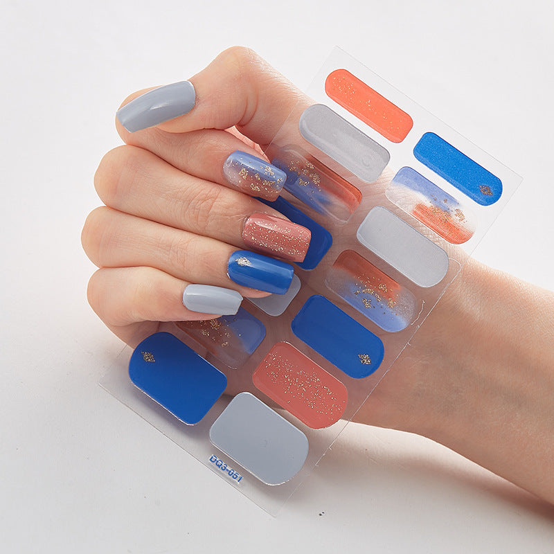 Waterproof And Long Lasting 3d Nail Stickers