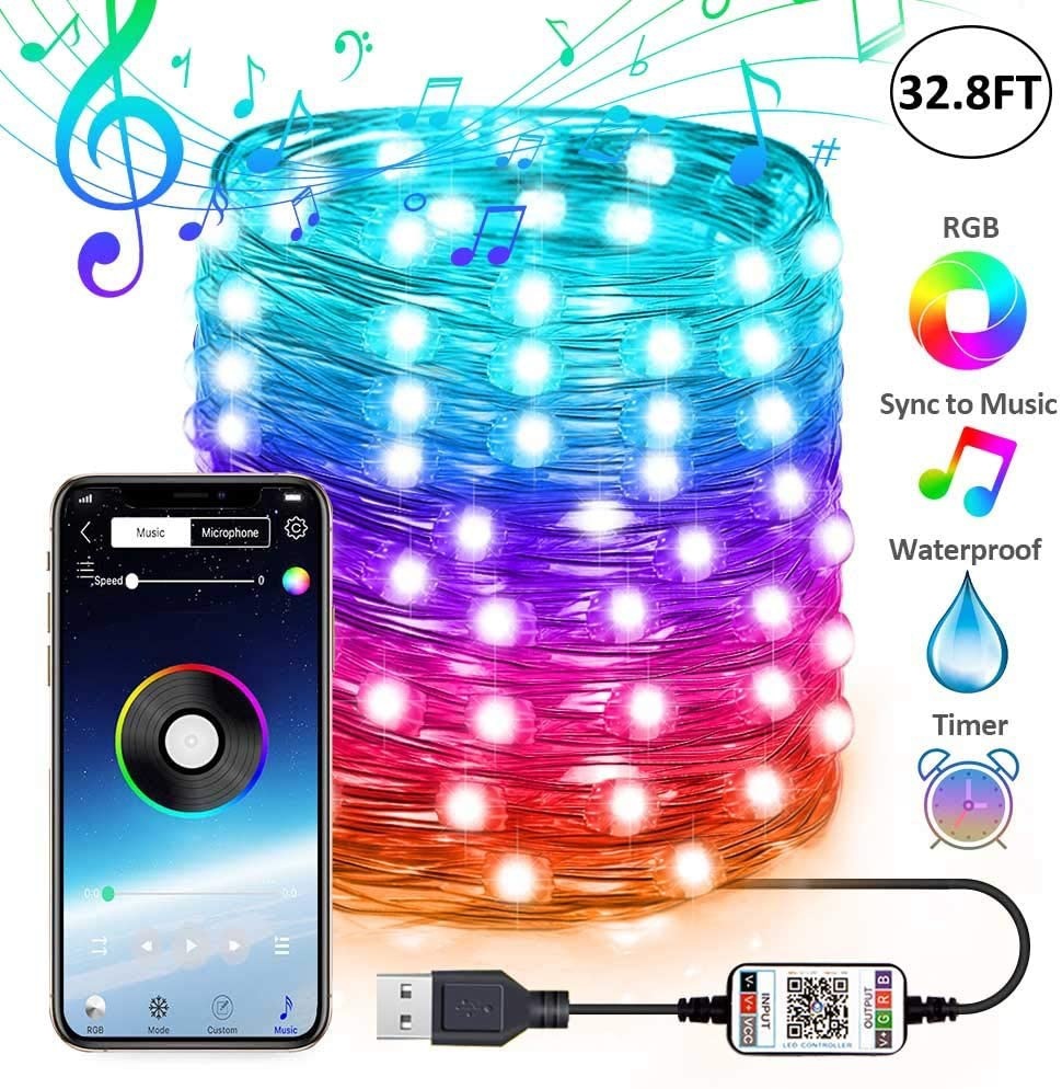 New Bluetooth Christmas Tree Decoration Light