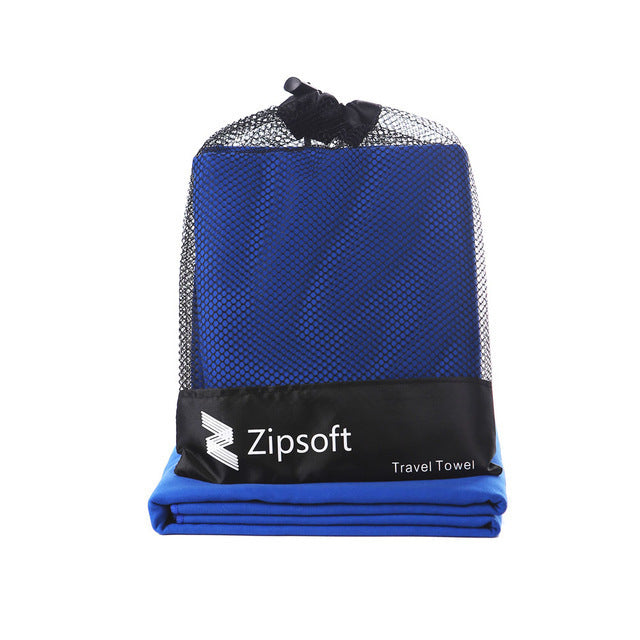 Toallas de playa Zipsoft, mantas grandes, ultraligeras, de secado rápido, de microfibra, para baño, ropa de baño, deporte, secador de pelo, servilletas de playa