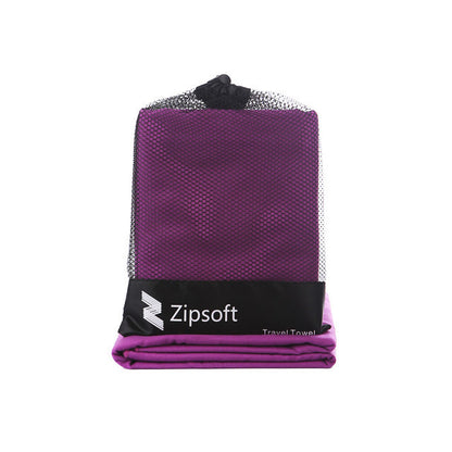 Toallas de playa Zipsoft, mantas grandes, ultraligeras, de secado rápido, de microfibra, para baño, ropa de baño, deporte, secador de pelo, servilletas de playa