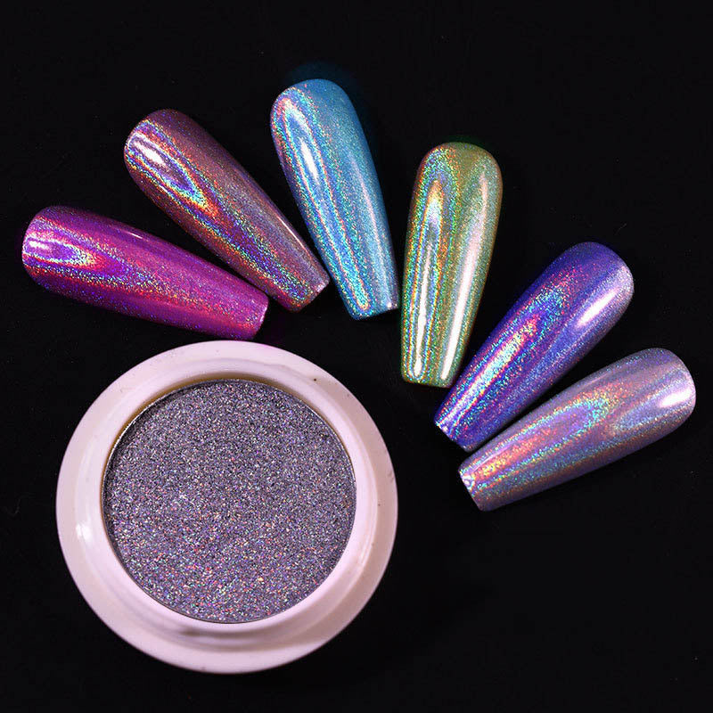 Fashion Nail Art Solid Laser Powder