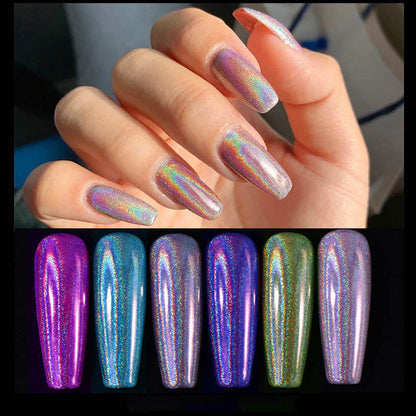 Fashion Nail Art Solid Laser Powder