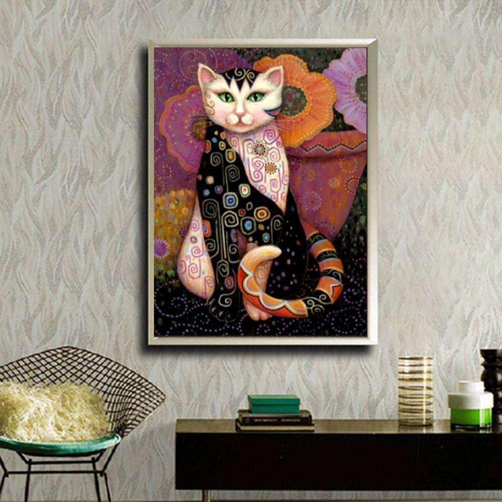 Diamond Painting Animal Series Cat Full Of Diamond Home Decoration Paintings