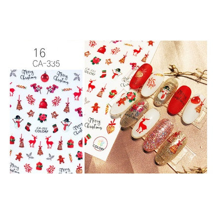 Christmas nail sticker