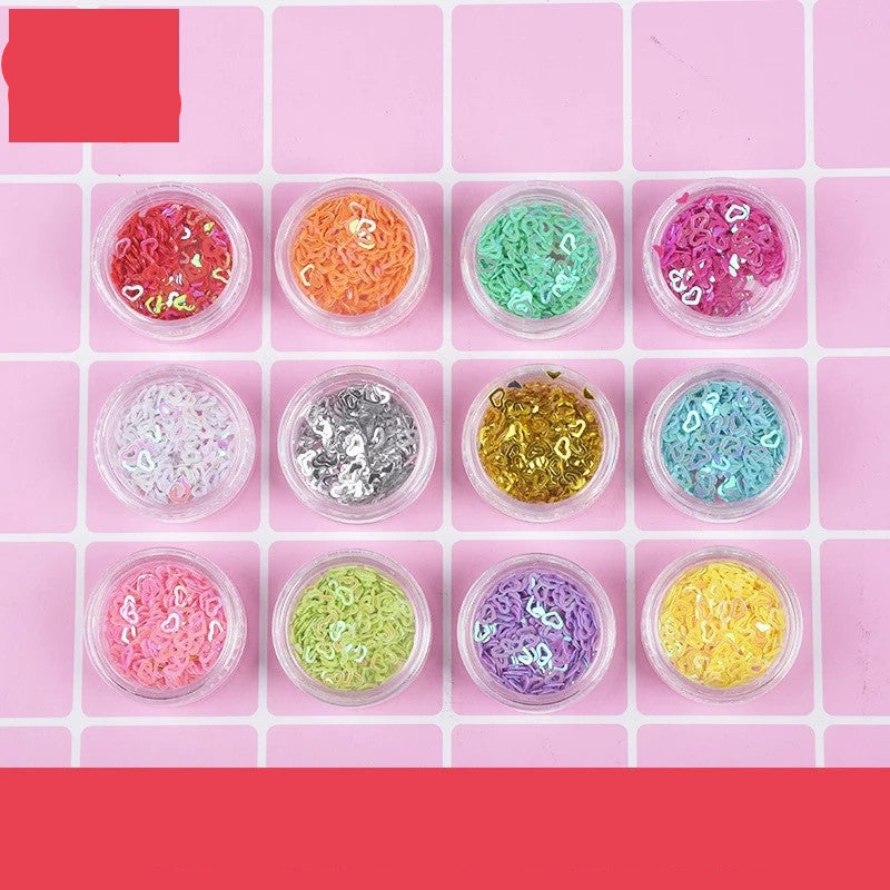 DIY 12 color glitter set