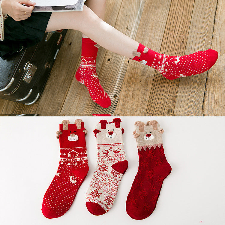 Santa Claus Cute Christmas Socks