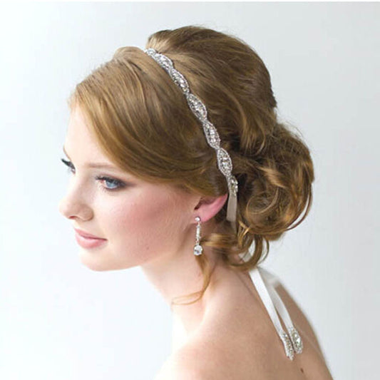 XH86-1 diadema de novia de cristal hecha a mano de lujo europea, tocado para el cabello de boda, aliexpress Ebay