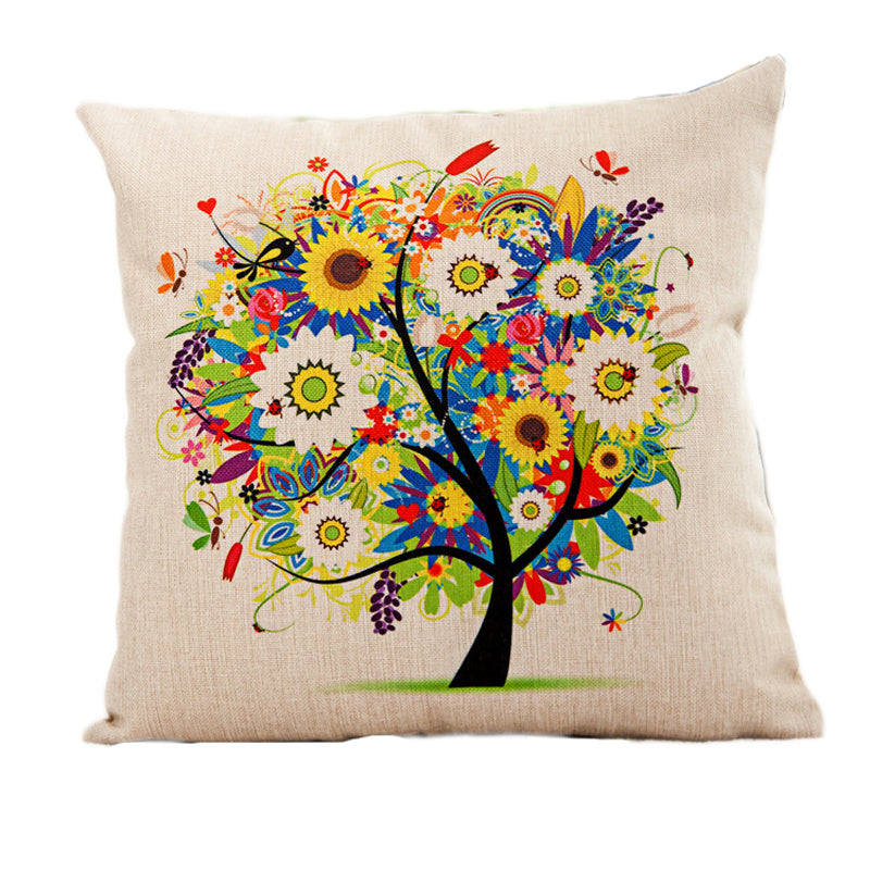 Cotton Tree Pillow