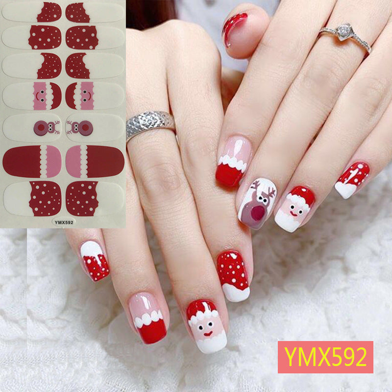 Christmas nail stickers