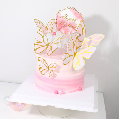 Paper cake decoration