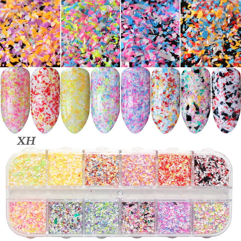 Nail polish glitter