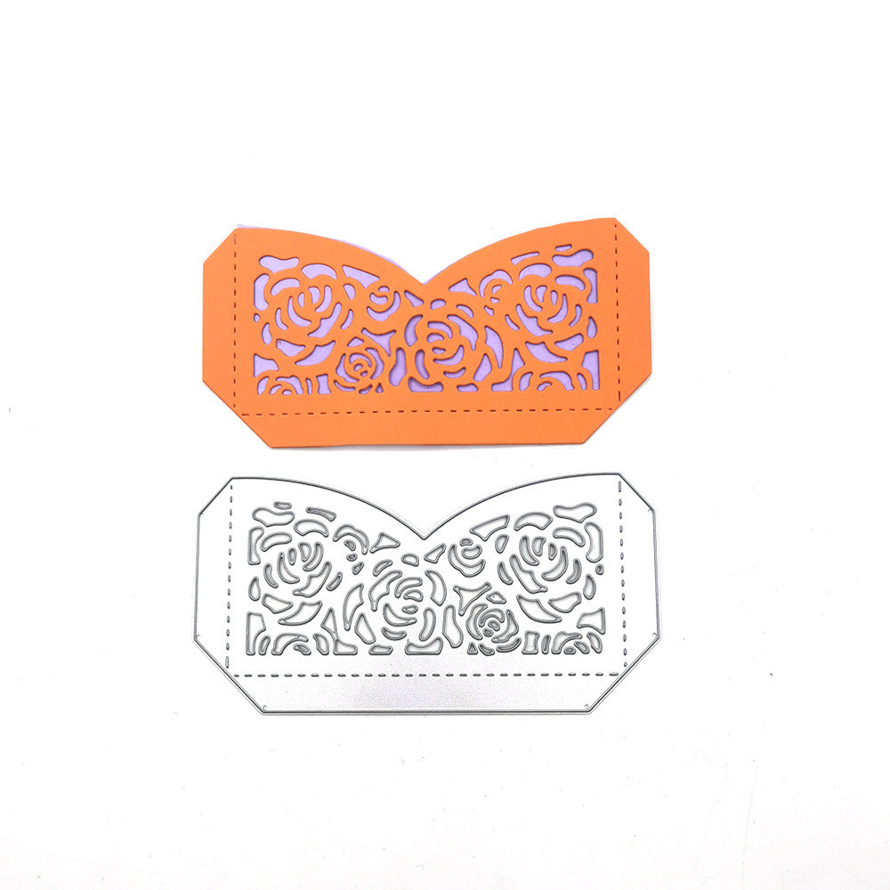 DIY carbon steel die for greeting card lace