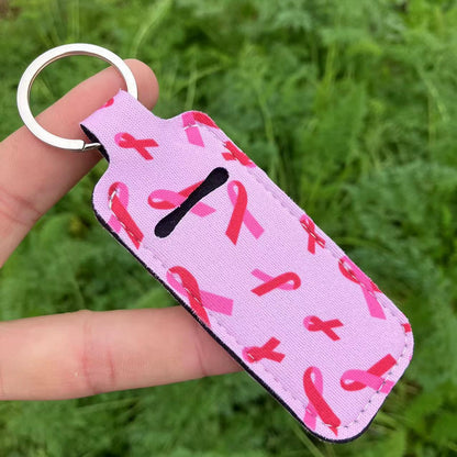 Conjunto de lápiz labial para mujer con estampado de leopardo y estampado de serpiente y girasoles, llavero, bolsa de perfume creativa