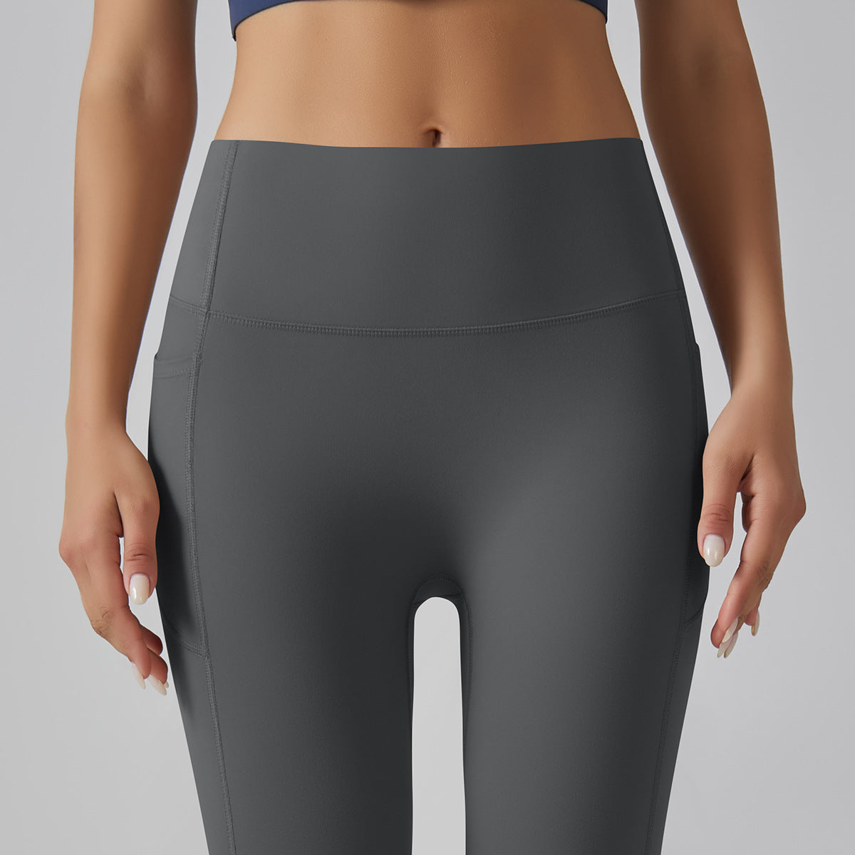 Pantalones de yoga ajustados de alta resistencia, de cintura alta, para contracción abdominal, deportivos, de secado rápido