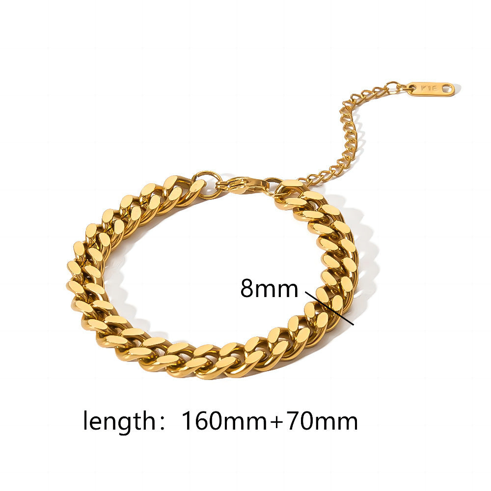 Women's Fashion Minimalist Style Bracelet Set