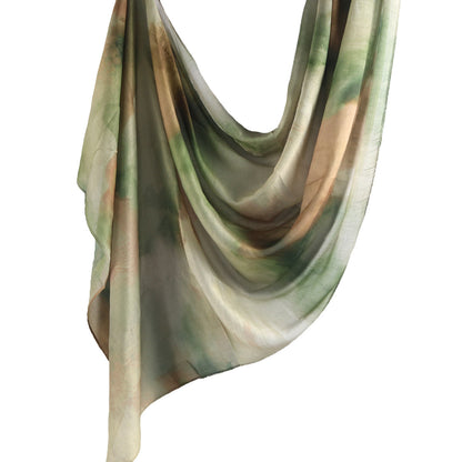 Polyester Printed Tie-dyed New Cotton Scarf