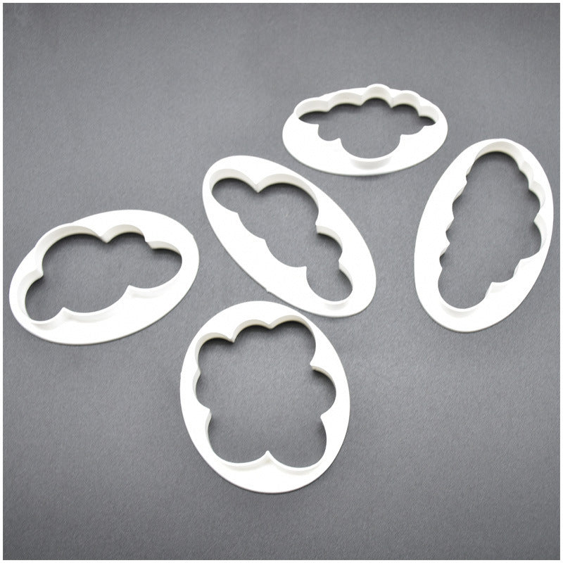 Fondant cake cut embossing mold