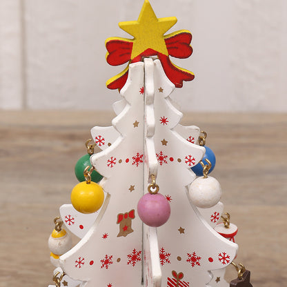 Christmas tree scene decoration