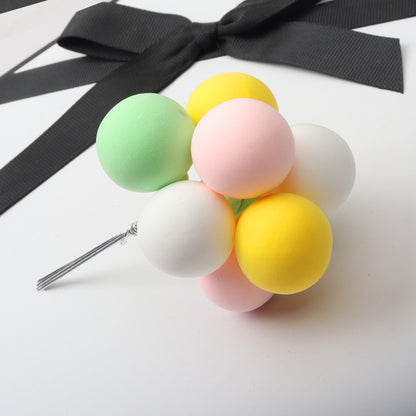 Baking Cake Decorating Colorful Balloons Plugin