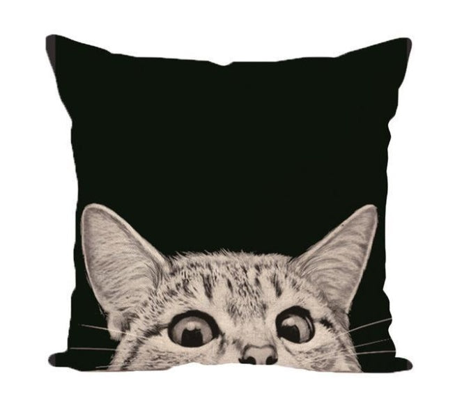 ADORABLE CAT PILLOW COVERS